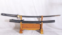 HANDGEMACHTER KOHLENSTOFF-STAHL JAPANISCHES SAMURAI IAITO KATANA SCHWERT R873 - 7