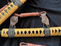 Zestaw Tachi Katana Wakizashi Tanto Plus Stojak HKS013 - 9