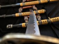Zestaw Tachi Katana Wakizashi Tanto Plus Stojak HKS013 - 13