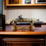 Pistolet Skałkowy w Stylu Steampunk  AG328.01 - 8