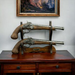 KIT-Duellpistolenkappen von 1760. (K1109-2)