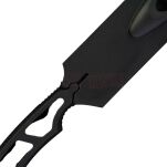 Nóż na szyję TANTO survival z gwizdkiem alarmowym HK-656 - 6