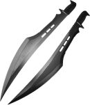 Zestaw 2 Mieczy Katana Ninja Treningowych z Pochwą 68 cm D103 - 4