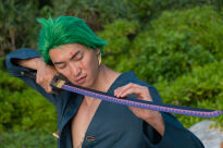 Miecz Katana Roronoa Zoro Shusui One Piece Drewniany JT10511RD-2 - 9