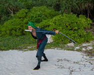 Miecz Katana Roronoa Zoro Shusui One Piece Drewniany JT10511RD-2 - 12