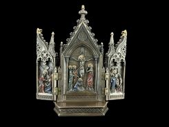 SKULPTUR - Triptychon CALVARY - VERONESE (WU76234A4)