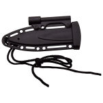 Nóż na szyję MASTER USA survival z krzesiwem MU-1141BK 17 cm - 2