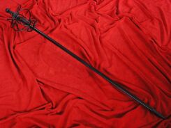 INTERESSANT BLACK RAPIER mit Scheide (KS-5918BK)