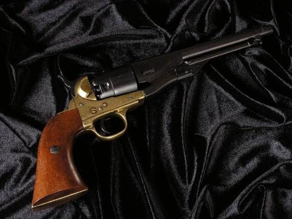 Caps REPLICA GUN - REVOLVER Sezession S.COLTA Armee 1886. (1007 / L)
