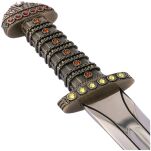 Miecz Króla Ragnara Lothbroka inspirowany WIKINGOWIE 100 cm z zawieszką BY-150B - 5