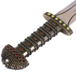 Miecz Króla Ragnara Lothbroka inspirowany WIKINGOWIE 100 cm z zawieszką BY-150B - 8