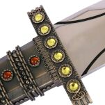 Miecz Króla Ragnara Lothbroka inspirowany WIKINGOWIE 100 cm z zawieszką BY-150B - 7