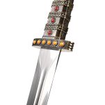 Miecz Króla Ragnara Lothbroka inspirowany WIKINGOWIE 100 cm z zawieszką BY-150B - 13