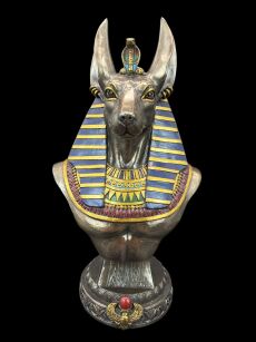 Popiersie egipskiego boga śmierci ANUBISA VERONESE (WU76649A4)