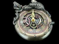 Ośmiornica na zegarze kolekcja Steampunk Veronese WU77802A4 - 2