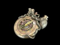 Ośmiornica na zegarze kolekcja Steampunk Veronese WU77802A4 - 4