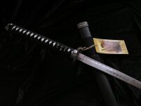 Miecz katana prawdziwy miecz samurajski wykonany ze stali z pochwą i stojakiem SW-319 - 8