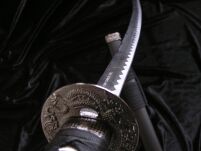 Miecz katana prawdziwy miecz samurajski wykonany ze stali z pochwą i stojakiem SW-319 - 7