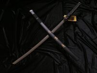 Miecz katana prawdziwy miecz samurajski wykonany ze stali z pochwą i stojakiem SW-319 - 12