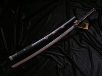 Miecz katana prawdziwy miecz samurajski wykonany ze stali z pochwą i stojakiem SW-319 - 14