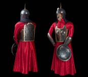 Bogato zdobione kompletne uzbrojenie indo-perskie - 2