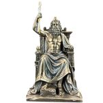 Władca nieba ZEUS na tronie z piorunem VERONESE WU77587A4 - 12