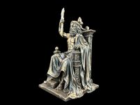 Władca nieba ZEUS na tronie z piorunem VERONESE WU77587A4 - 10