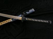 Katana Schwert Stark - Samurai Schwert aus Stahl - Hamon zum Training - Handgefertigt Katana Schwert Scharf Echt - Japanisches Sword Nur Fur Erwachsene - Katana Schwerter - Ninja Schwert (7KM5-410) - 17
