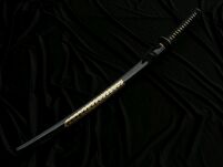 Katana Schwert Stark - Samurai Schwert aus Stahl - Hamon zum Training - Handgefertigt Katana Schwert Scharf Echt - Japanisches Sword Nur Fur Erwachsene - Katana Schwerter - Ninja Schwert (7KM5-410) - 9