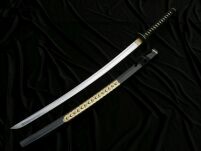 Katana Schwert Stark - Samurai Schwert aus Stahl - Hamon zum Training - Handgefertigt Katana Schwert Scharf Echt - Japanisches Sword Nur Fur Erwachsene - Katana Schwerter - Ninja Schwert (7KM5-410) - 10