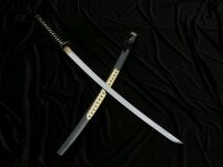 Katana Schwert Stark - Samurai Schwert aus Stahl - Hamon zum Training - Handgefertigt Katana Schwert Scharf Echt - Japanisches Sword Nur Fur Erwachsene - Katana Schwerter - Ninja Schwert (7KM5-410) - 8
