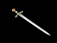 EKSKLUZYWNY NOŻYK DO LISTÓW MIECZ RYCERSKI ZAKONU TEMPLARIUSZY 27 CM PLUS STOJAK (31) - 11