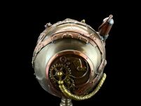 Czacha, Czaszka na podstawce Steampunk VERONESE (WU76570V4) - 2