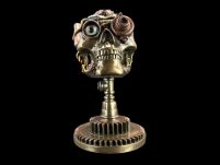 Czacha, Czaszka na podstawce Steampunk VERONESE (WU76570V4) - 4