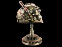 Czacha, Czaszka na podstawce Steampunk VERONESE (WU76570V4) - 7