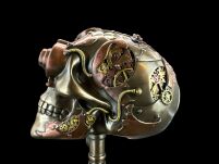 Czacha, Czaszka na podstawce Steampunk VERONESE (WU76570V4) - 9