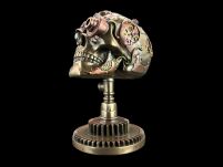 Czacha, Czaszka na podstawce Steampunk VERONESE (WU76570V4) - 11