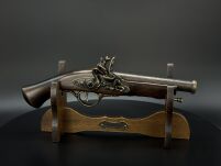 ZŁOTY WŁOSKI PISTOLET Z ZAMKIEM SKAŁKOWYM (AG316.01) - 11