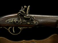 ZŁOTY WŁOSKI PISTOLET Z ZAMKIEM SKAŁKOWYM (AG316.01) - 13