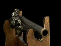 ZŁOTY WŁOSKI PISTOLET Z ZAMKIEM SKAŁKOWYM (AG316.01) - 15