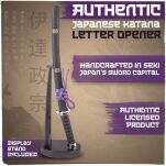 Oryginalna Japońska Katana Date Masamune Nożyk do Listów ze Stojakiem KT-22D - 5
