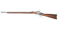 KARABIN  SHARPS, STRZELBA USA 1859 (1141) - 4