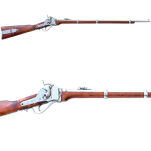 KARABIN  SHARPS, STRZELBA USA 1859 (1141) - 7
