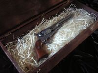 KAPISZONOWA SECESYJNA REPLIKA REWOLWERU S.COLTA Army 1886r. (1007/G) - 4