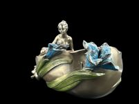 Jugendstil VASE von sitzend LADY VERONESE (AN10023V4) - 6