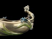 Jugendstil VASE von sitzend LADY VERONESE (AN10023V4) - 7