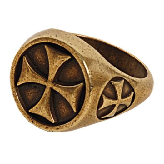 HISTORYCZNY PIERŚCIEŃ  TEMPLARIUSZY(AG837/19.01)