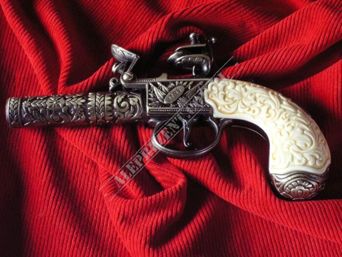 ENGLISH POCKET GUN KUMBLEY Brum ab 1795 R ENGLISCH TASCHENGEWEIß KUMBLEY & Brum Ab 1795 R (1098 / L)