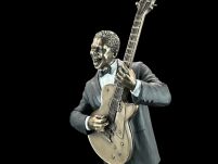 FIGURKA rzeźba GITARZYSTA statuetka VERONESE  (WU76221A4) - 7