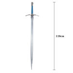 Miecz Gandalfa Glamdring Inspirowany The Hobbit z Zawieszką 118 cm JT6061BL - 4